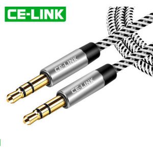 CE-LINK - 3.5mm 立體聲音頻線 3.5mm 公頭 轉 3.5mm 公頭 2米 2732