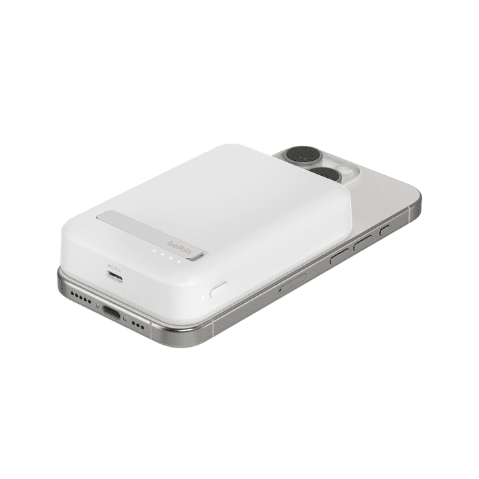Belkin - BoostCharge Pro 10000 mAh Qi2 磁吸無線充電行動電源 - 白色 | CCC 認證(3C 認證) - Image 4