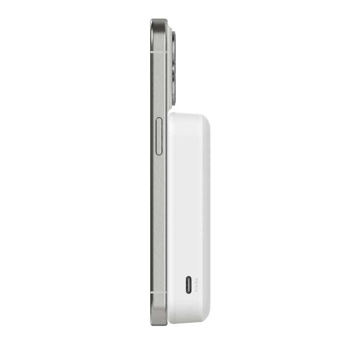 Belkin - BoostCharge Pro 10000 mAh Qi2 磁吸無線充電行動電源 - 白色 | CCC 認證(3C 認證) - Image 5