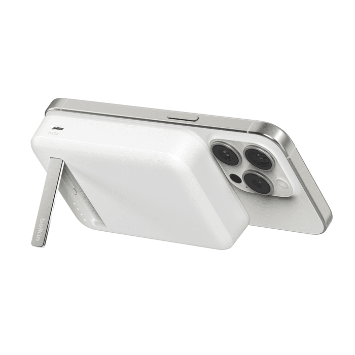 Belkin - BoostCharge Pro 10000 mAh Qi2 磁吸無線充電行動電源 - 白色 | CCC 認證(3C 認證) - Image 7