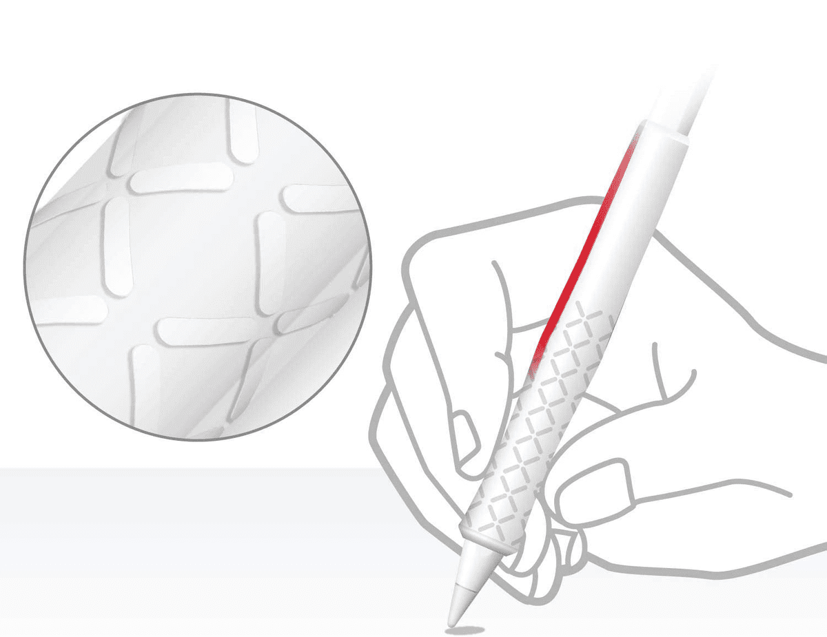 Alternative view of ELECOM - Apple Pencil 第二代 防滑筆套 - 波紋緊握型