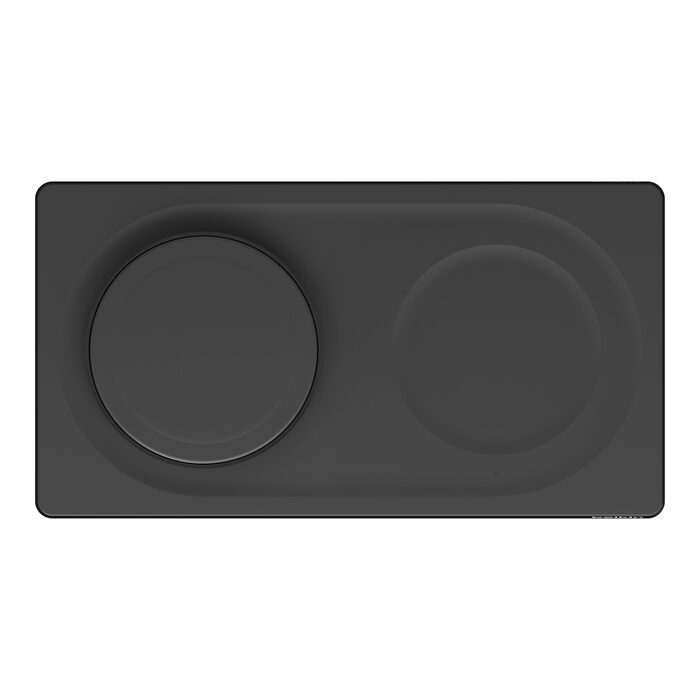 Alternative view of Belkin - BoostCharge Pro MagSafe 2 合 1 無線充電板 15W - 黑色 - WIZ019BTBK
