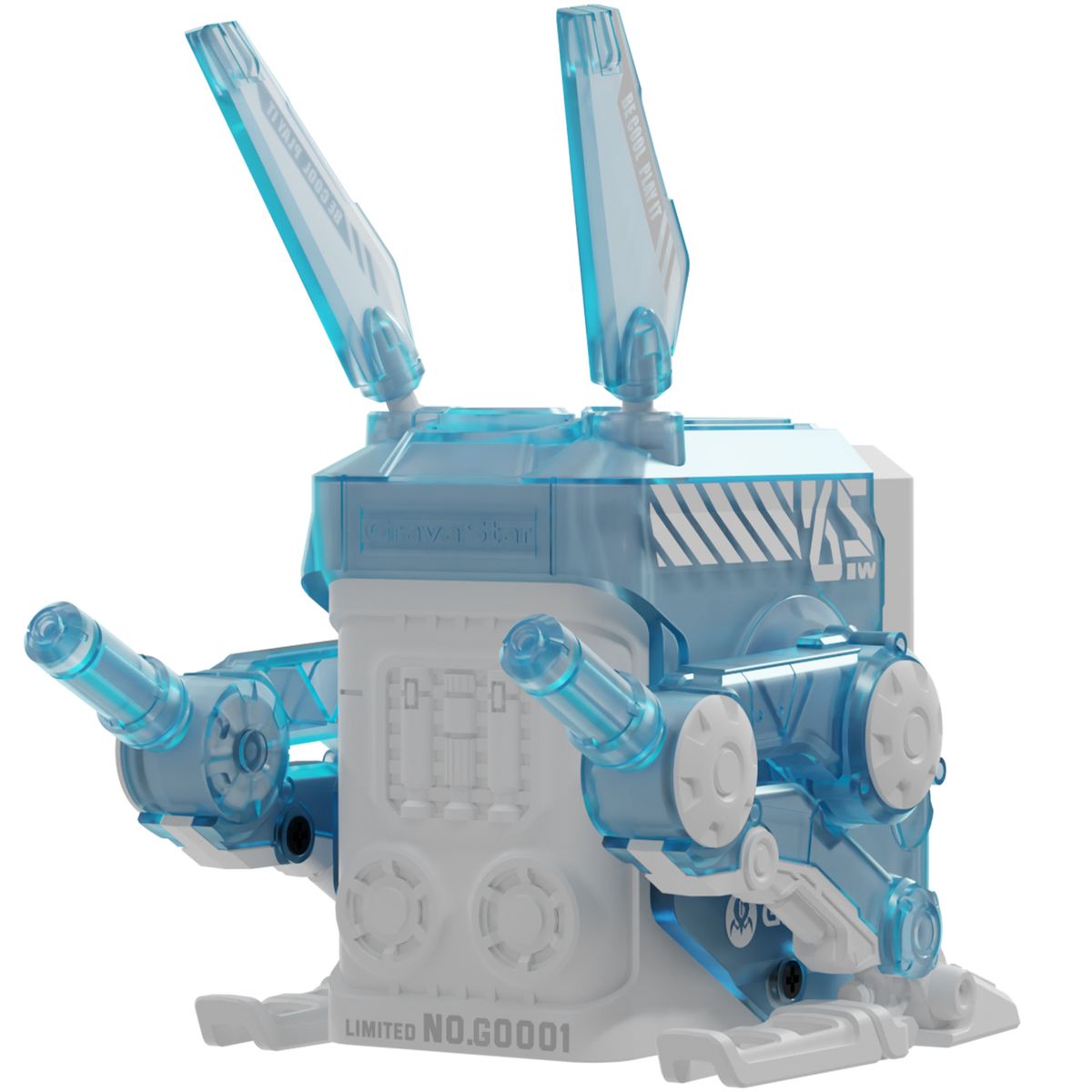 Zoeao - GravaStar Alpha65 快速充電器 (GaN 65W) - 水晶藍 限量版 (每台機身配有獨立編號) - Image 7