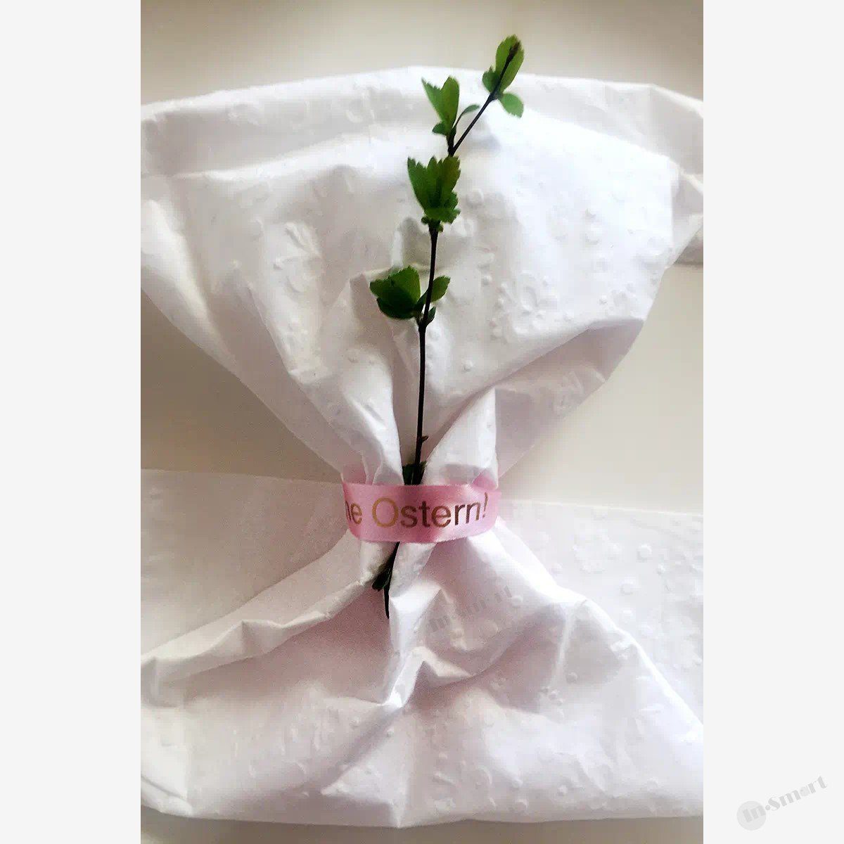 Alternative view of BROTHER - 絲質標籤帶 粉紅絲帶金字 12mm TZe-RE34