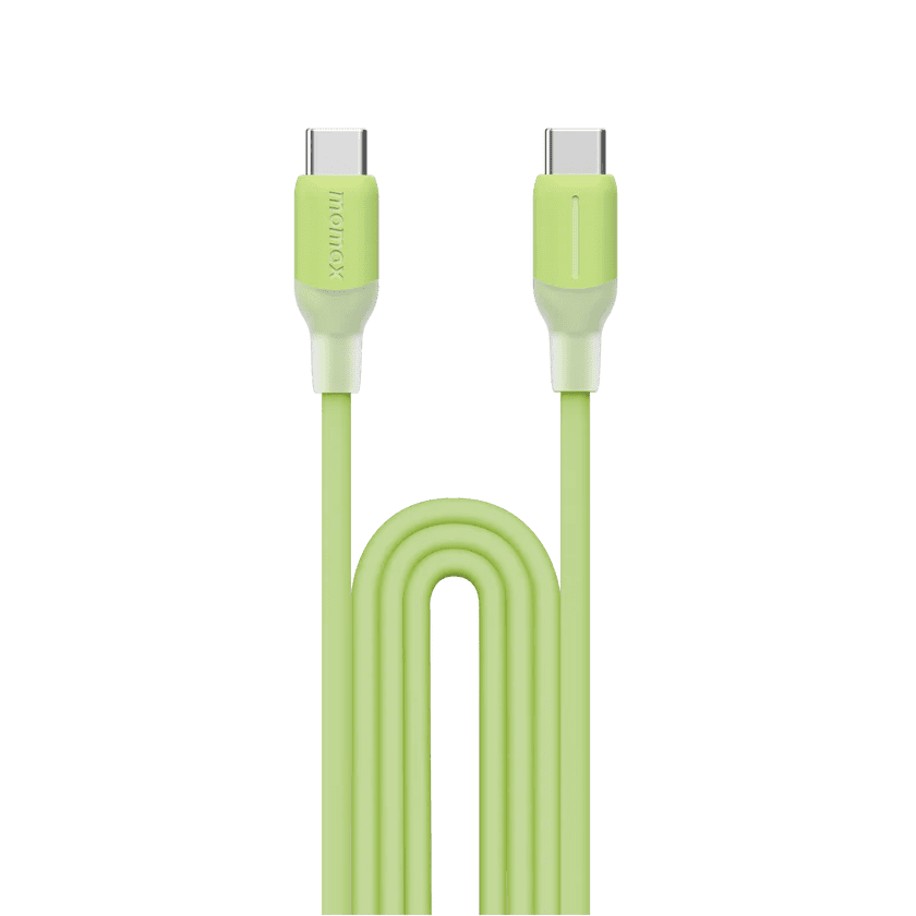 Alternative view of MOMAX - 1-Link Flow CC X 60W USB-C 快充 充電線 (1.2米) - 綠色