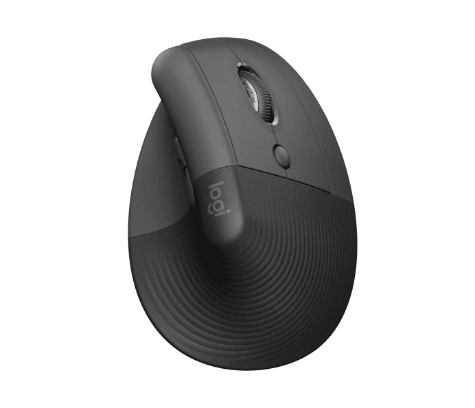 Logitech - LIFT 人體工學垂直滑鼠 - 石墨灰 - Image 3