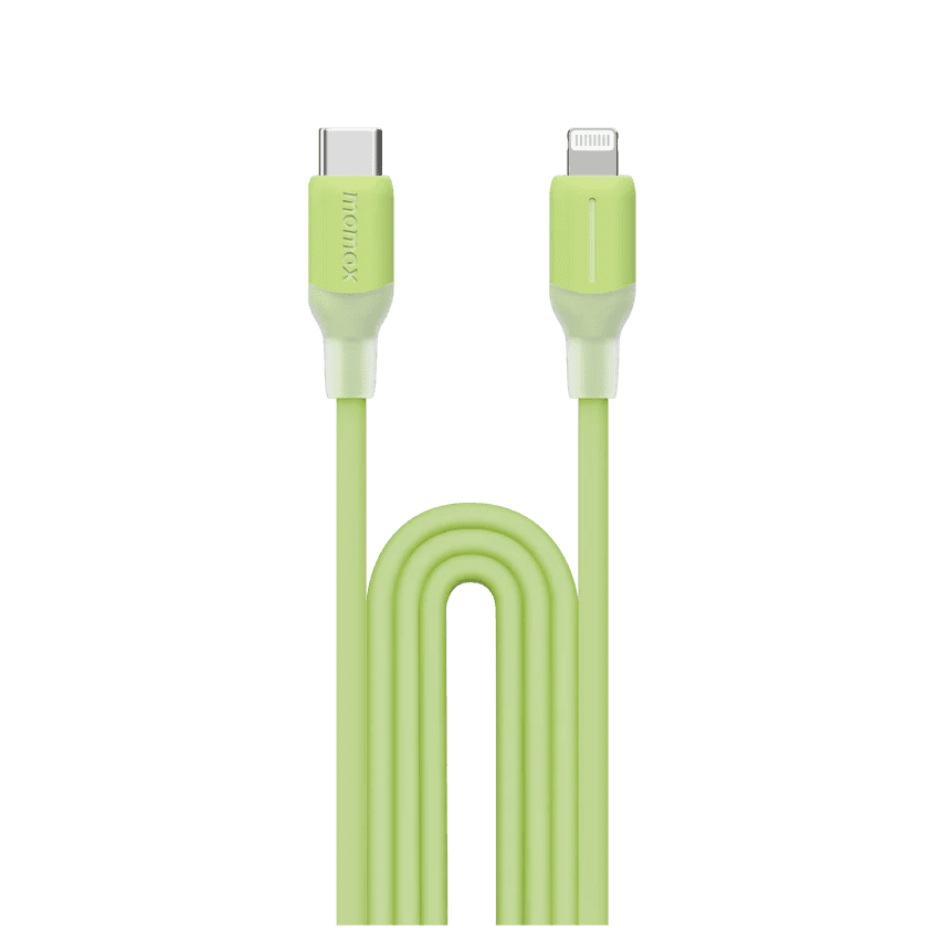 MOMAX - 1-Link Flow CL USB-C to Lightning 快充 充電線 (1.2米) - 綠色 - Image 2