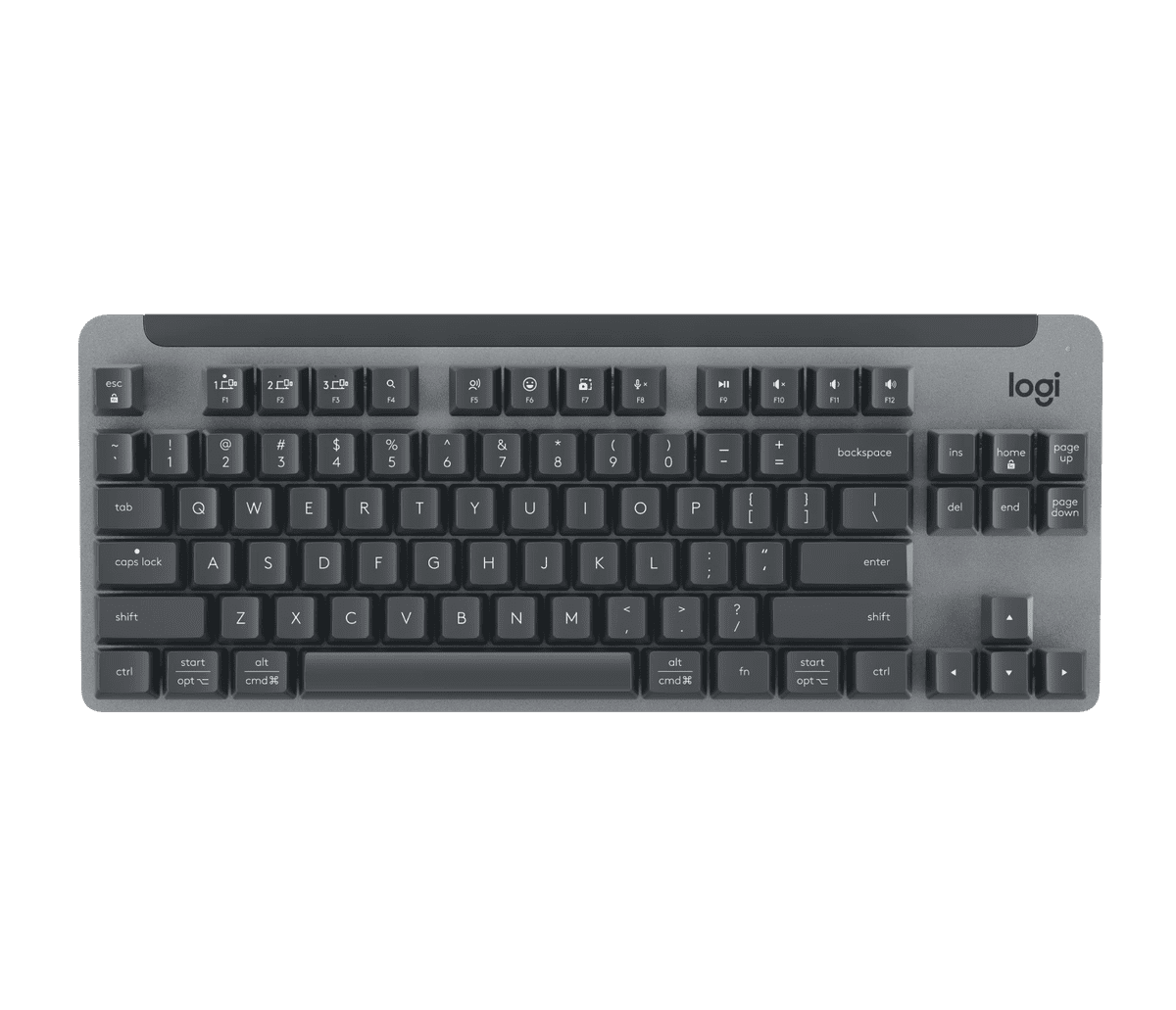 Alternative view of Logitech - SIGNATURE K855 無線機械式鍵盤 - 石墨灰