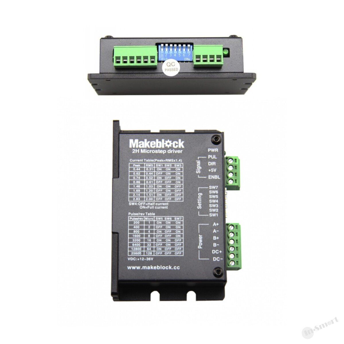Alternative view of Makeblock - Me 2H 步進電機驅動模塊 Microstep Driver (12008) STEM STREAM Makeblock 電子零件 電機驅動類