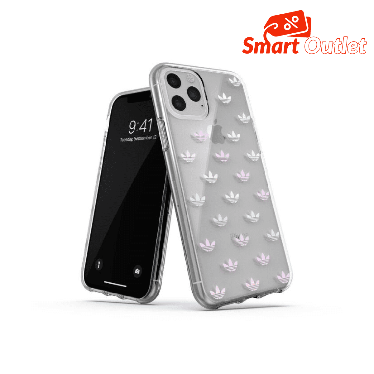 adidas - iPhone 11 Pro Trefoils 透明保護殼 [Smart Outlet]