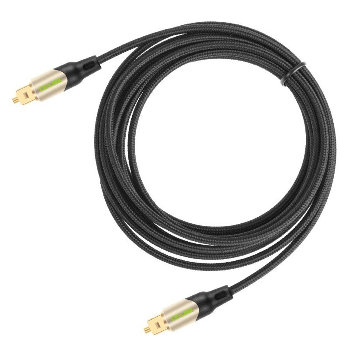 CE-LINK - Toslink 光纖音頻線-方頭對方頭 5米  2752 - Image 4