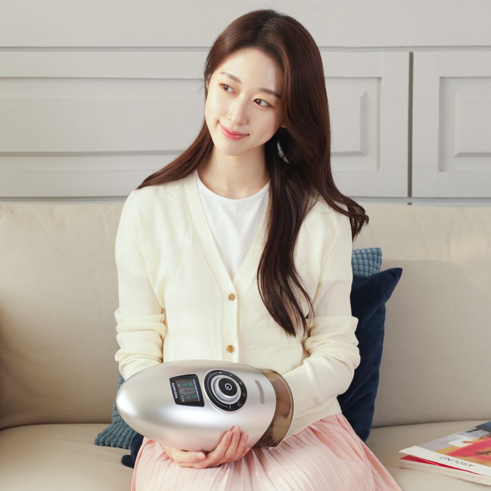 Mediness - Mediness Rocket Hand 無線手部按摩器 | 手護穿梭機 MDM-880 - 銀黑色 - Image 5