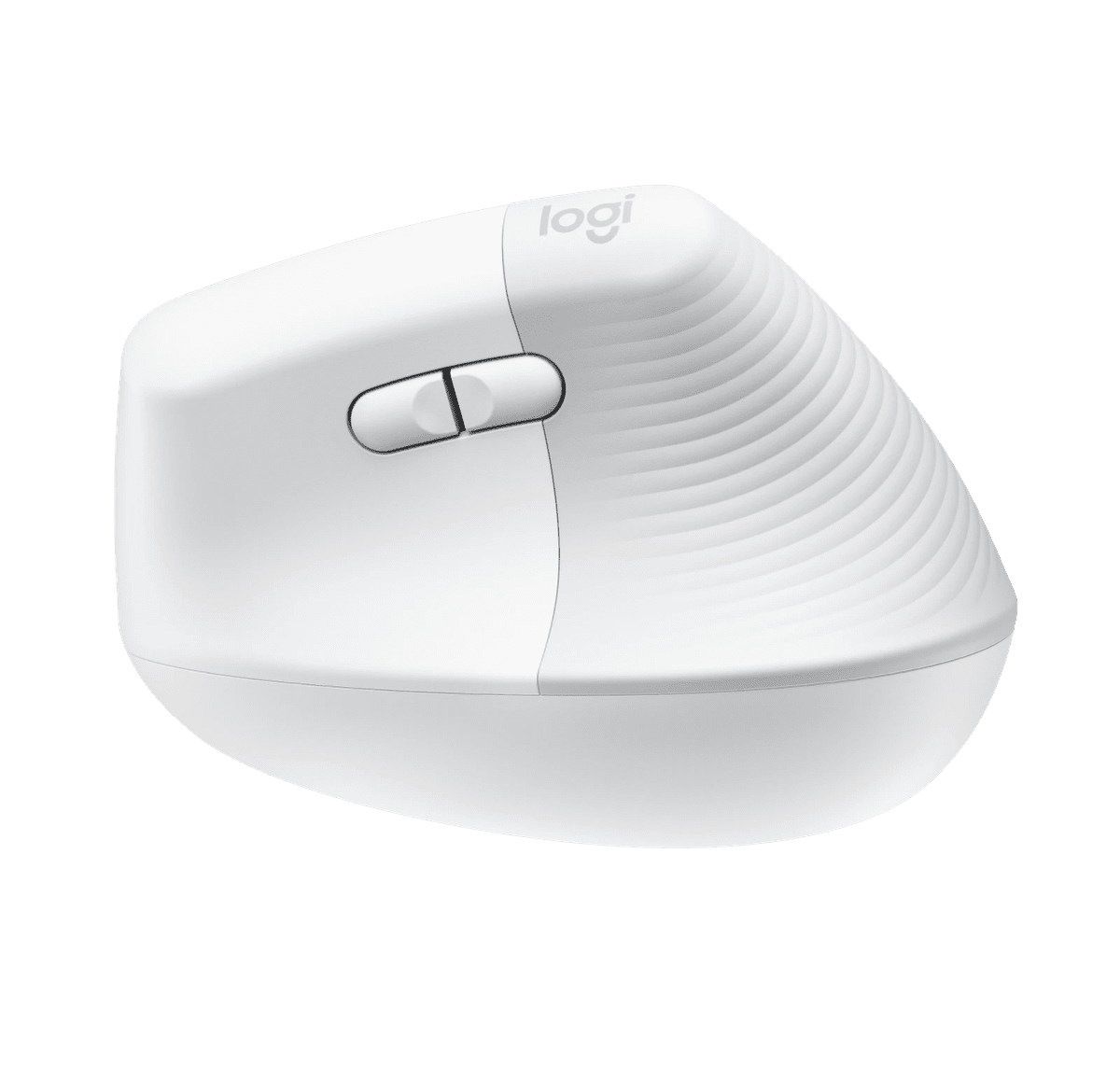 Alternative view of Logitech - LIFT 人體工學垂直滑鼠 - 珍珠白