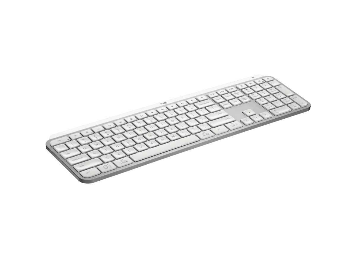 Alternative view of Logitech - MX KEYS S 先進無線炫光鍵盤 - 淺灰色