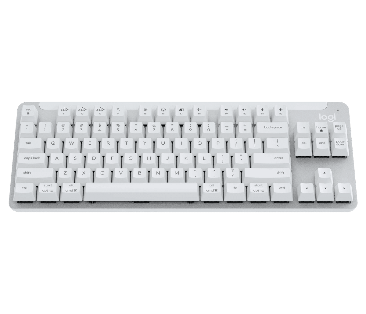 Alternative view of Logitech - SIGNATURE K855 無線機械式鍵盤 - 珍珠白