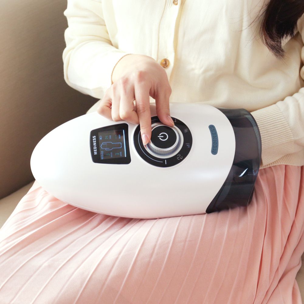 Mediness - Mediness Rocket Hand 無線手部按摩器 | 手護穿梭機 MDM-770 - 藍白色 - Image 4