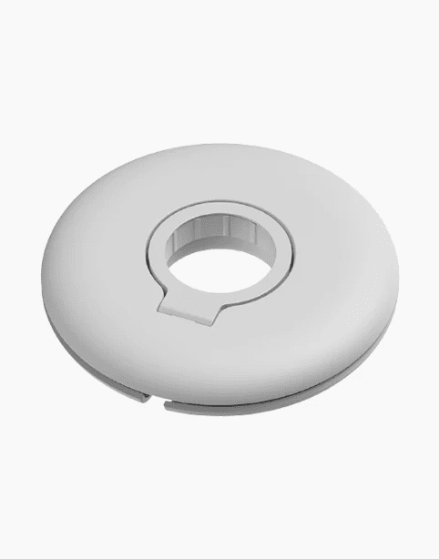 倍思 – 電纜充電器繞線器|充電底座|線纜整理器|支架|適用於 Apple Watch 充電線使用|白色