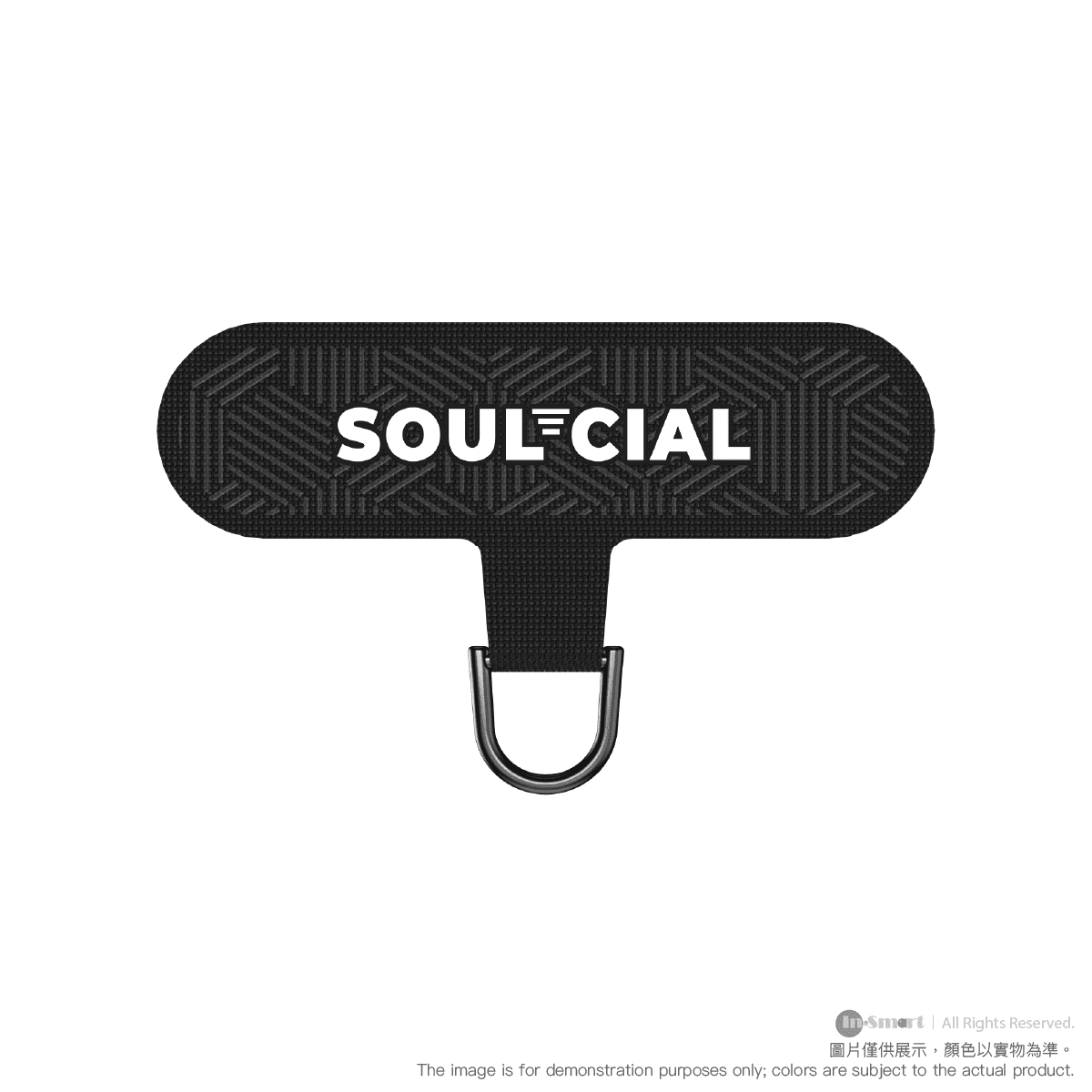Alternative view of PhoneSuit – SOULCIAL 手機帶適配器 掛繩墊片 - 黑色
