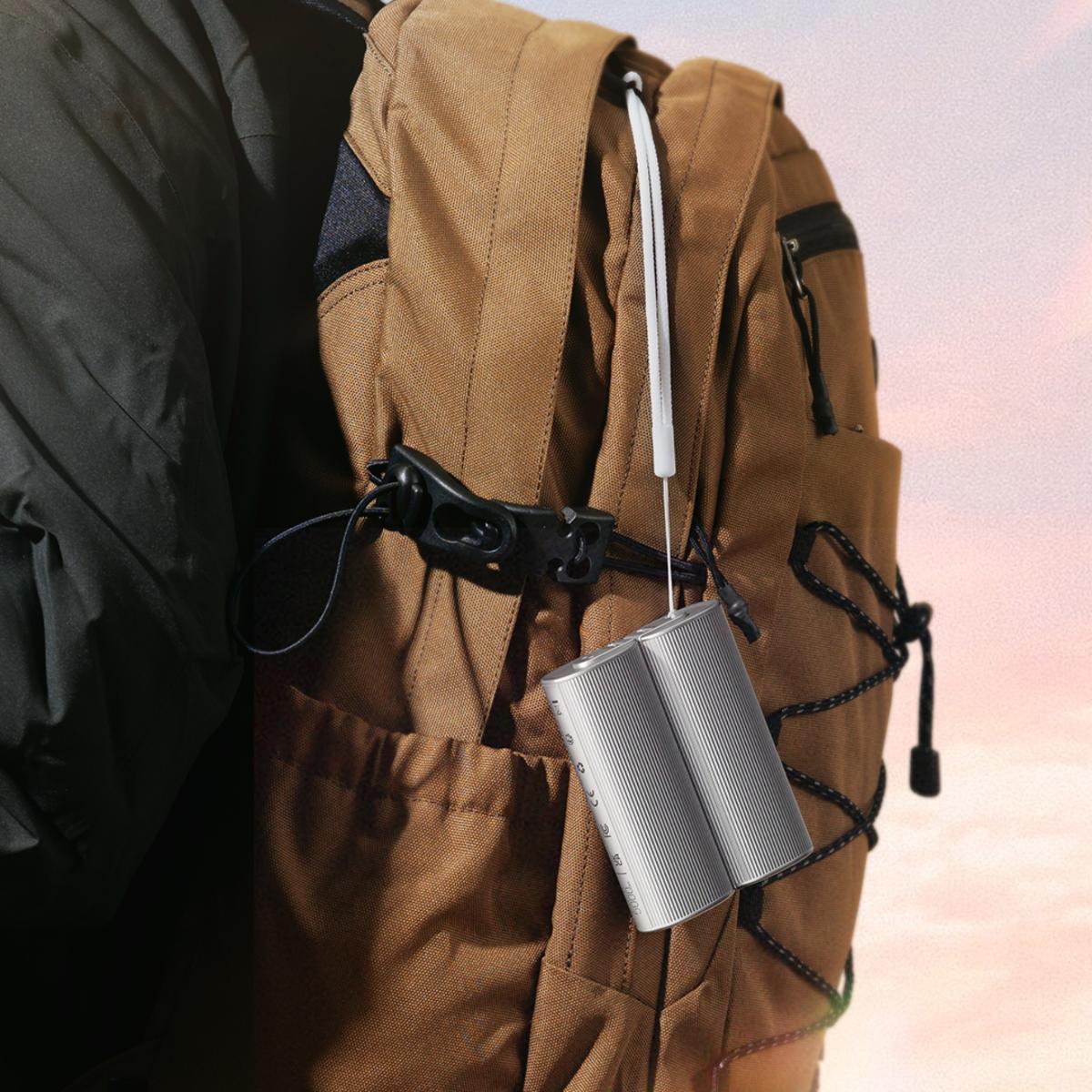 Morwie S1 360° 磁吸充電暖手寶 便攜式電源 (2 x 5000mAh) - 銀色 - Image 4