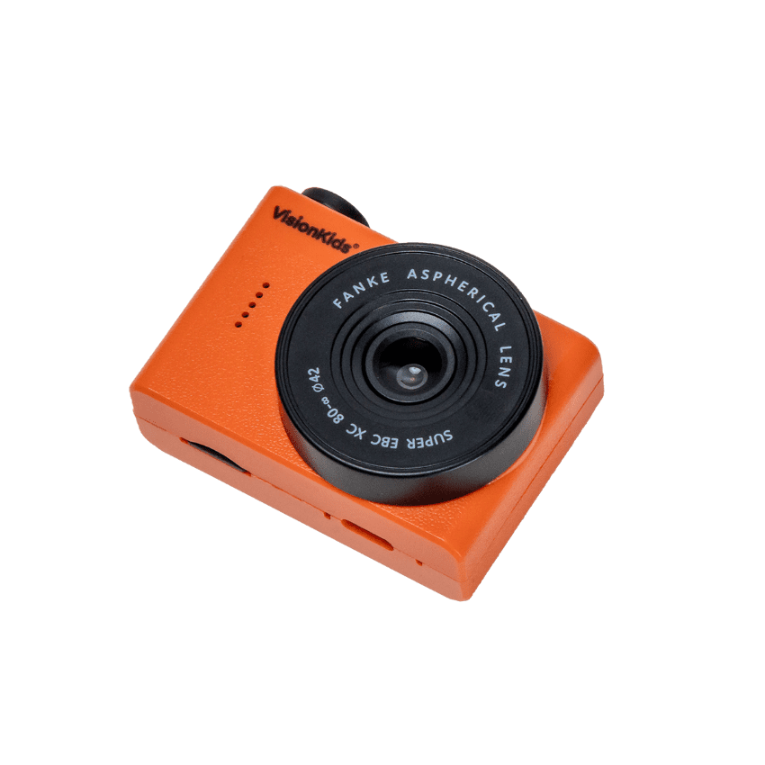 VisionKids – HappiCAMU Nano|迷你兒童數碼相機|橙色|JP1186 - Image 3