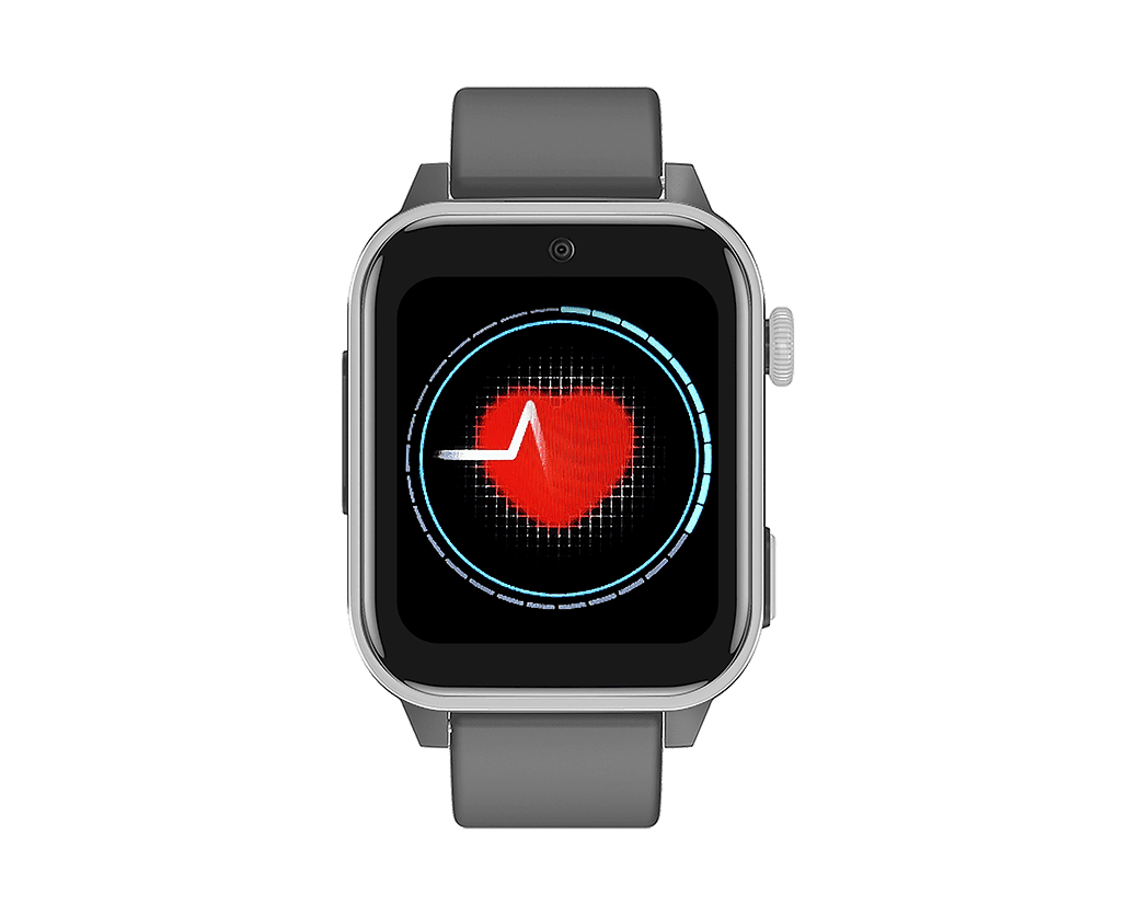 Alternative view of VisionKids – HappiTime 4G 兒童智能手錶|實時位置追蹤|IP67防水防塵|上課禁用模式|一鍵SOS呼叫|灰色