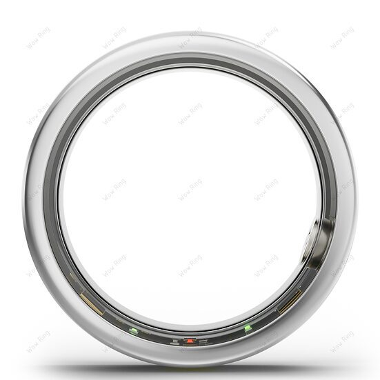 WOW – WOW Ring 超輕鈦合金智能戒指 (專攻24項運動、睡眠時間、心律心率、血氧、步數和燃燒卡路里) - 銀色 / US8 (58mm) 碼|智能介指 智能指環 - Image 2