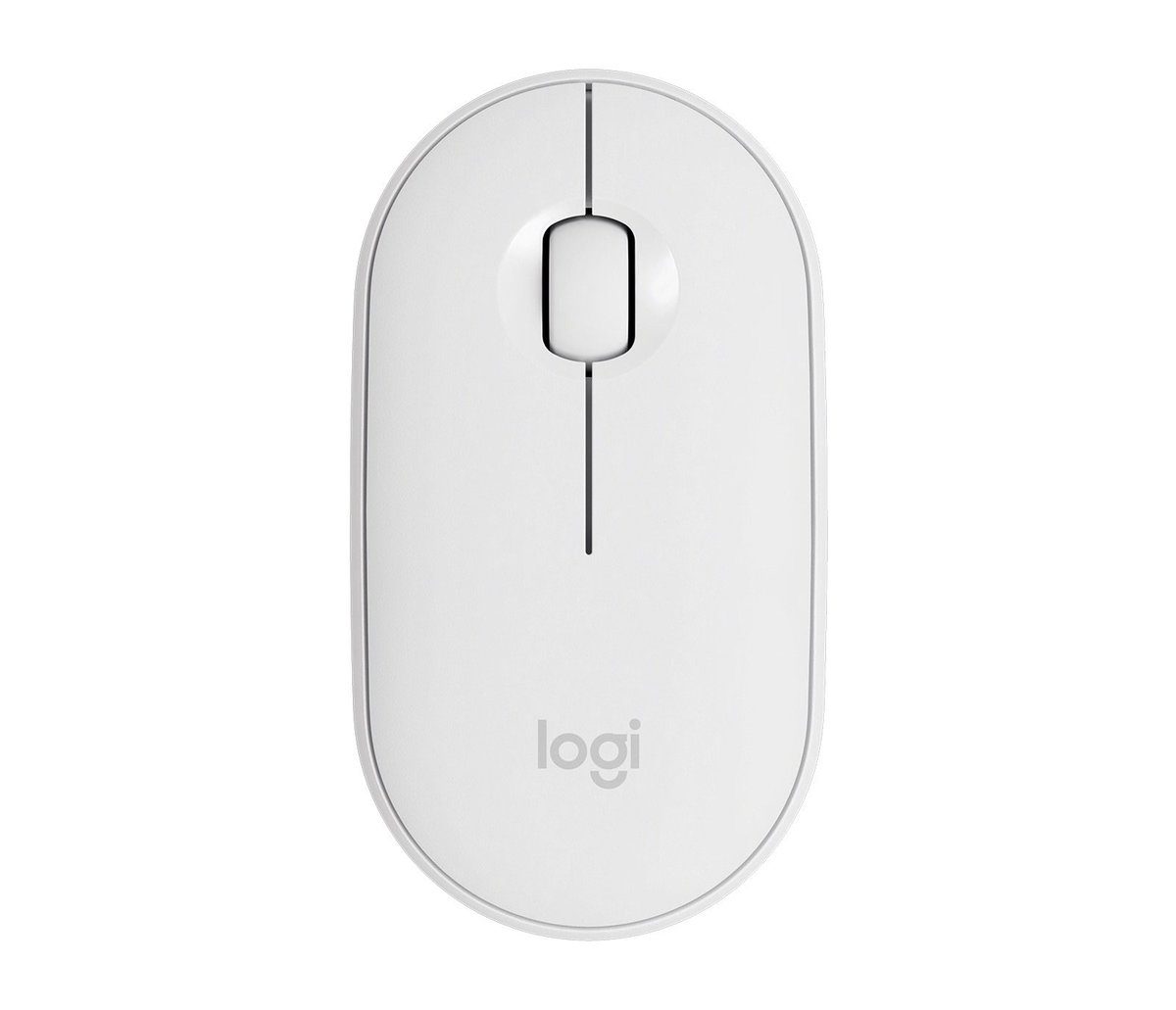 Alternative view of Logitech – 升級版 PEBBLE 2 M350S 纖薄精巧藍牙滑鼠 910-006986 現代、纖薄、安靜|具有可自訂按鈕  珍珠白