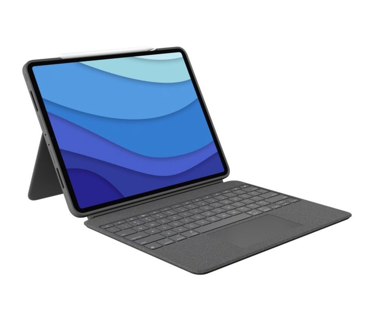 Alternative view of Logitech – COMBO TOUCH 具備觸控板的背光鍵盤保護殼 iPad Pro 12.9 英吋 (第 5 - 6 代)