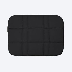 AMAZINGthing – 羽絨款筆記本電腦包 輕巧時尚的 13 吋 MacBook/iPad 平板電腦袋 - 黑色