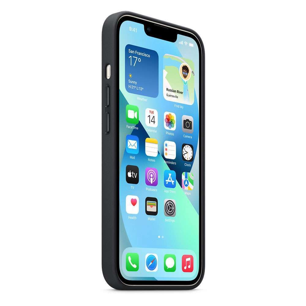 Alternative view of Apple – 原裝 iPhone 13 MagSafe 皮革護殼 午夜暗色 Midnight