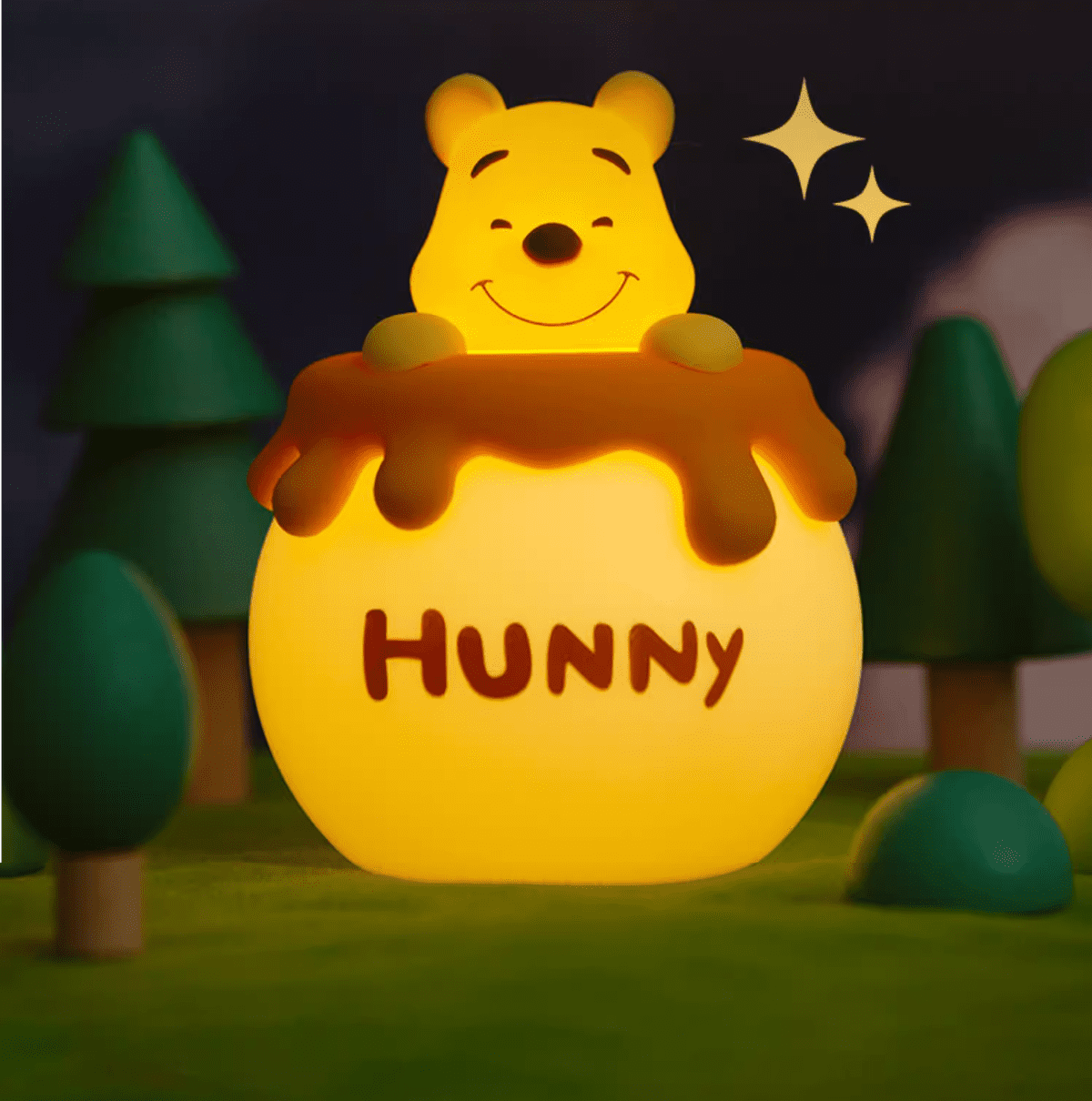 Alternative view of 迪士尼小熊維尼 – 小熊維尼 造型燈 小夜燈 可設置定時30/60分鐘關燈