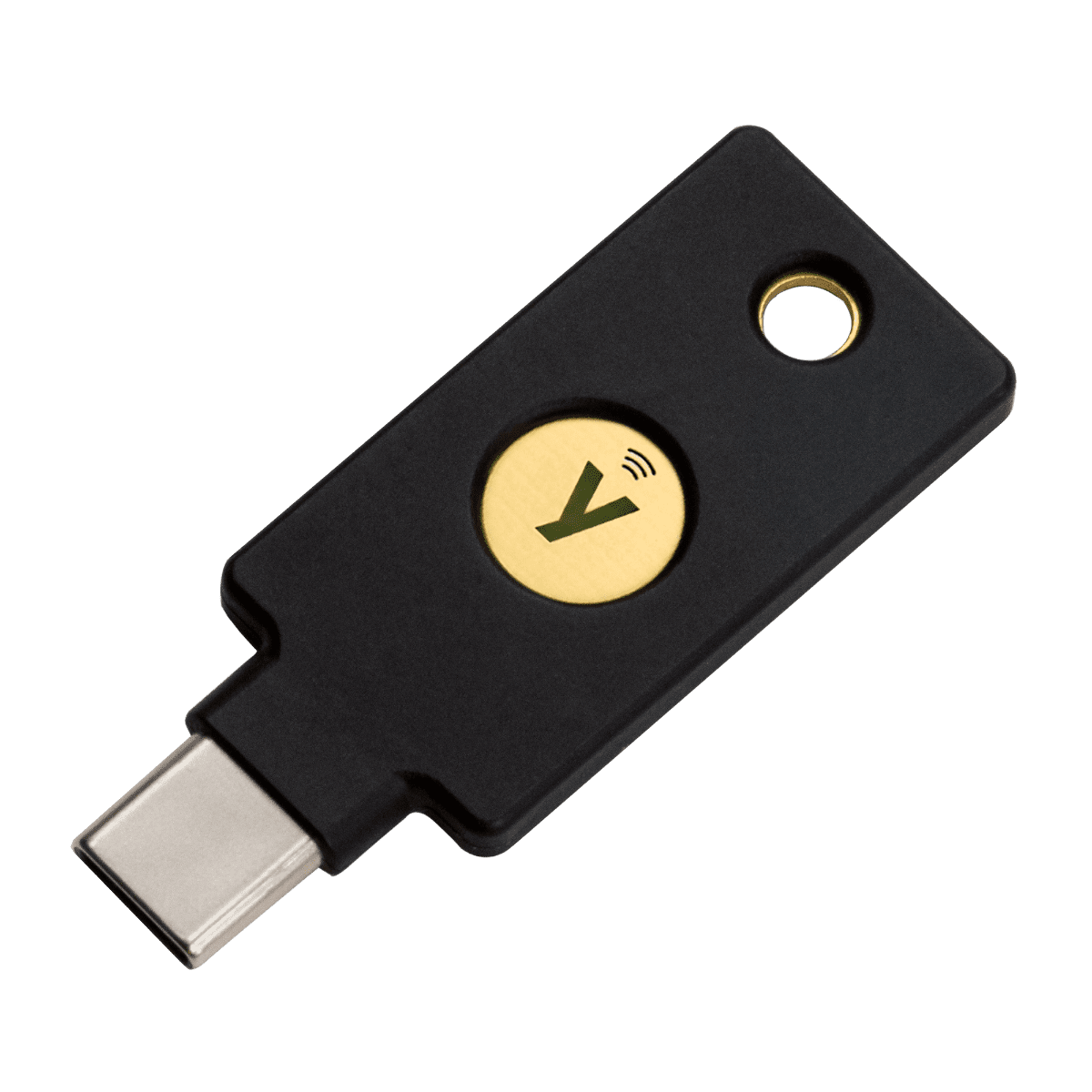 Alternative view of IYUBICO –  YubiKey 5C NFC (USB-C / NFC) 多重認證保安鎖匙