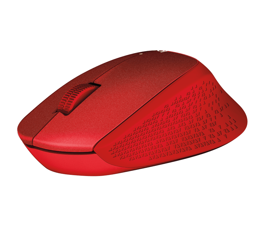 Alternative view of Logitech – M331 靜音滑鼠 - 紅色