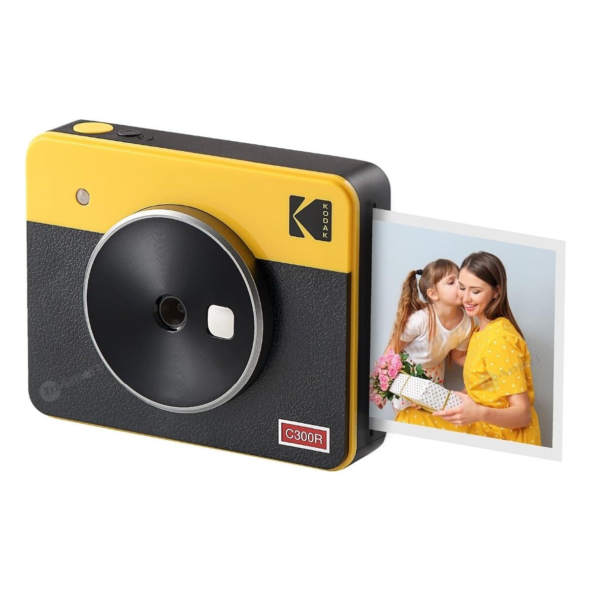 Alternative view of 柯達 – Mini Shot 3 2合1 復古便攜式即影即有相機和無線照片打印機 藍牙連接 4PASS C300R ( Kodak 經典黃 )