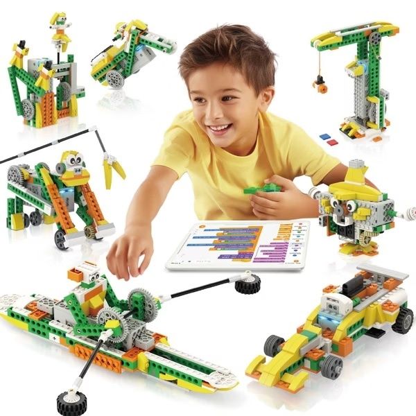 Apitor – Robot-Q STEM 程式編程 20合1 夢想樂園機械人組裝益智玩具 | Apitor Robot-Q 20合1 樂學程式積木|適合6歲以上 - Image 2