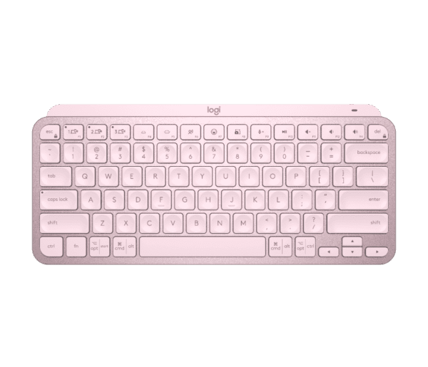 Logitech – MX KEYS MINI｜Logitech 智能無線鍵盤 粉紅