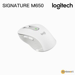Logitech – M650 Signature 無線滑鼠 - 白色