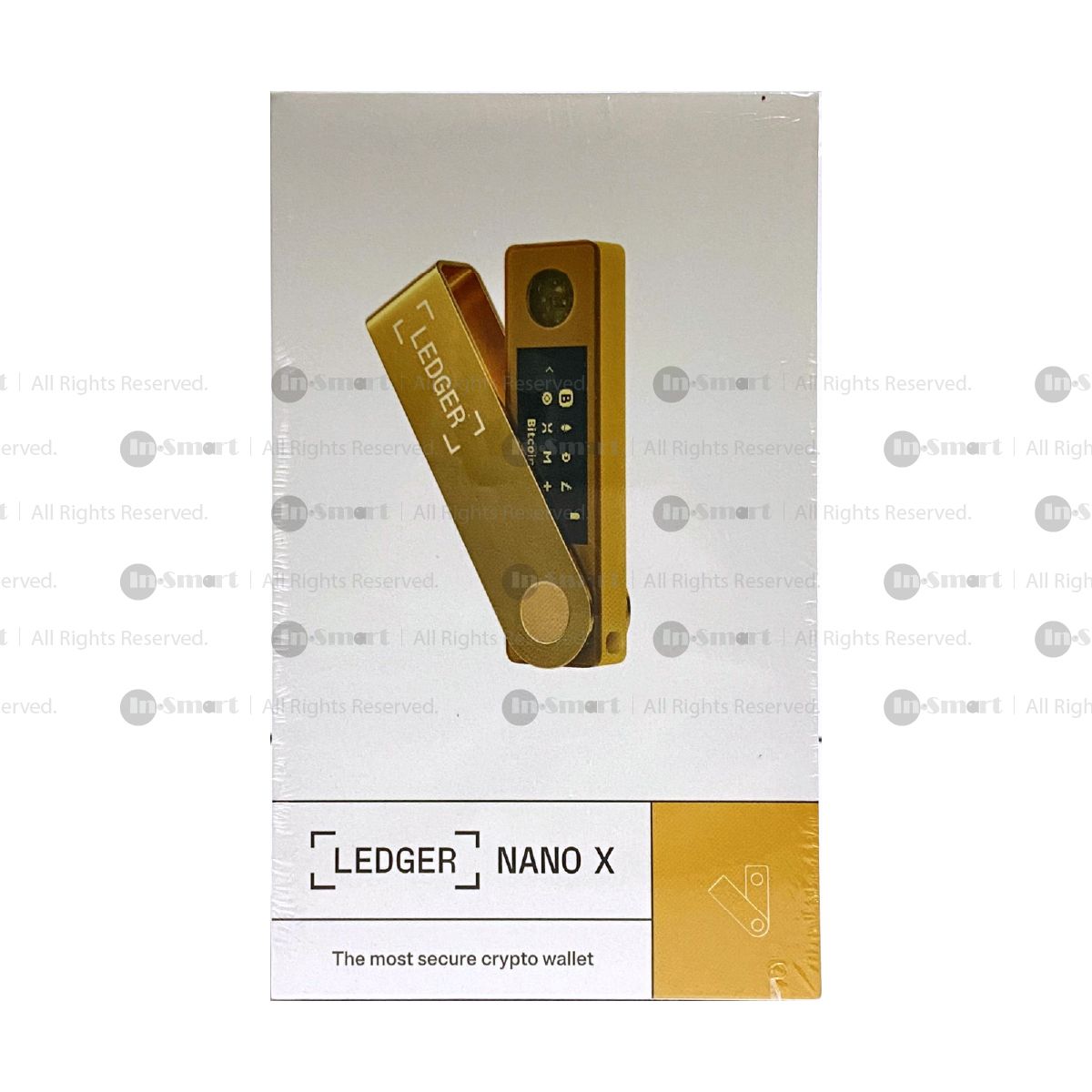 LEDGER – NANO X 藍牙冷錢包 手指錢包 - Bitcoin Wallet 比特幣 離線錢包 - 金色 - Image 2