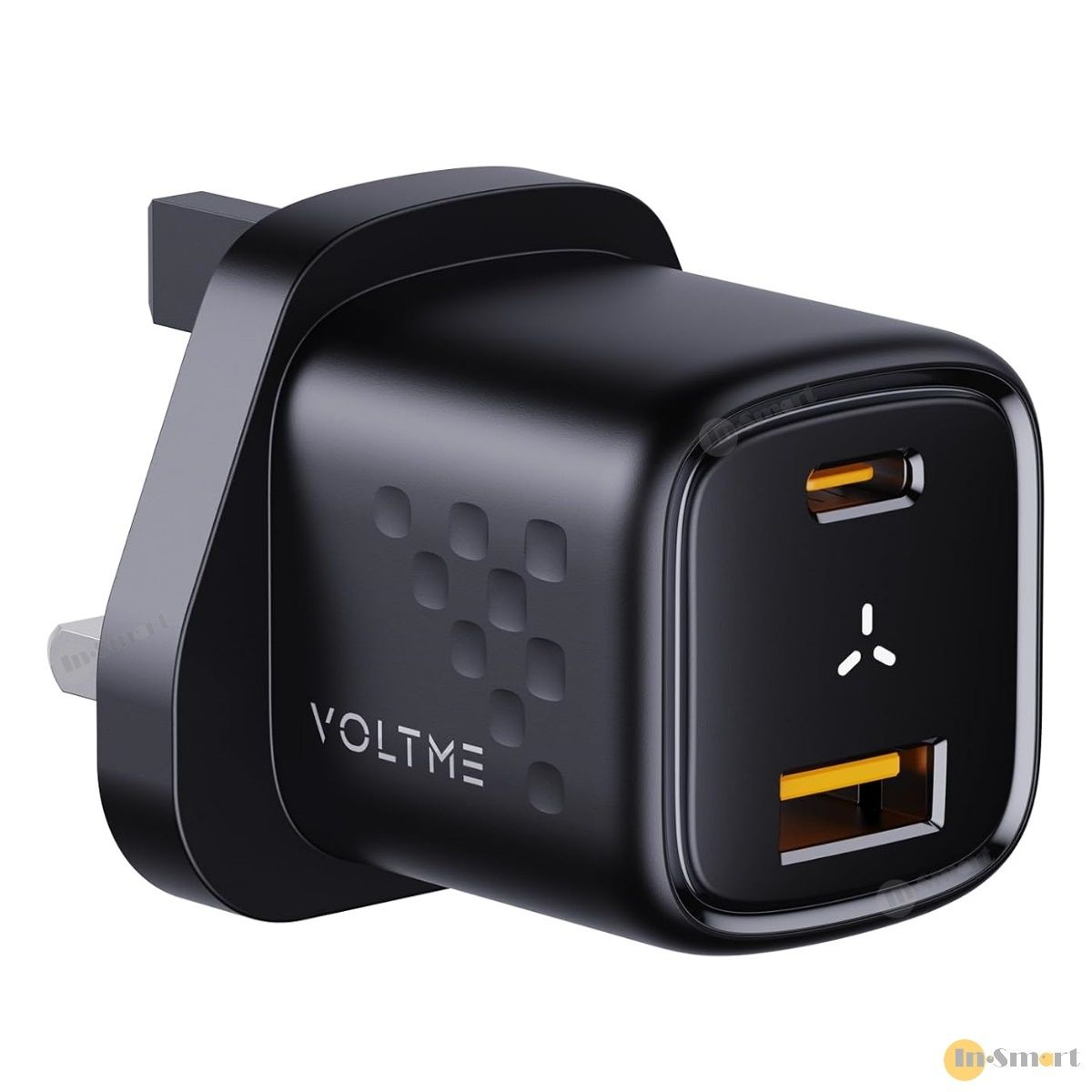 Alternative view of VOLTME – Revo 30 Duo GaN 超袖珍 30W PD USB-C + USB-A 快速充電器 火牛 插頭 插牆式 (英規)