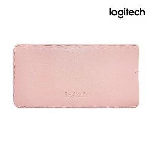 Logitech – K380 Leather Keyboard Bag 皮革鍵盤收納袋 - 粉紅色