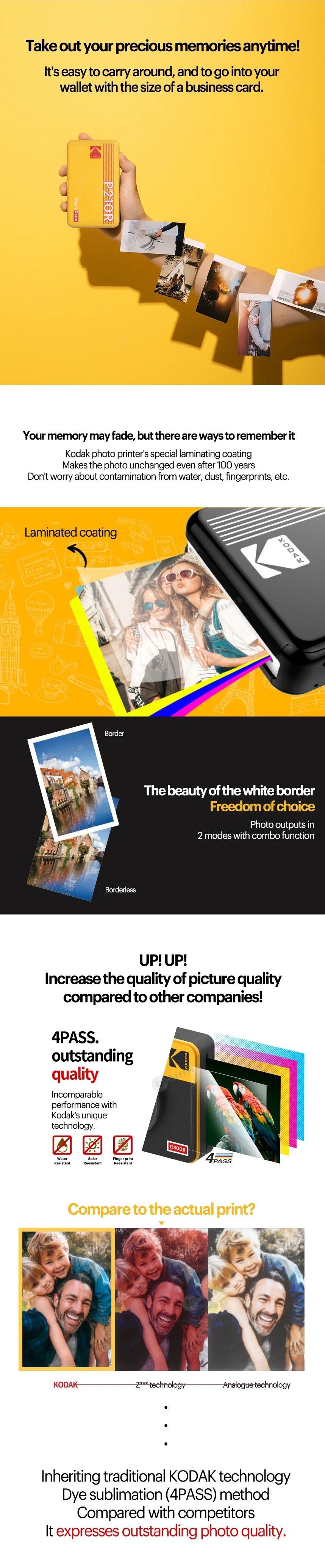 柯達 4PASS 218243 x 348243 專用即影即有相紙連墨盒 30 張 適用於 Kodak Mini 2 Retro 038 Mini Shot 2 ICRG-230