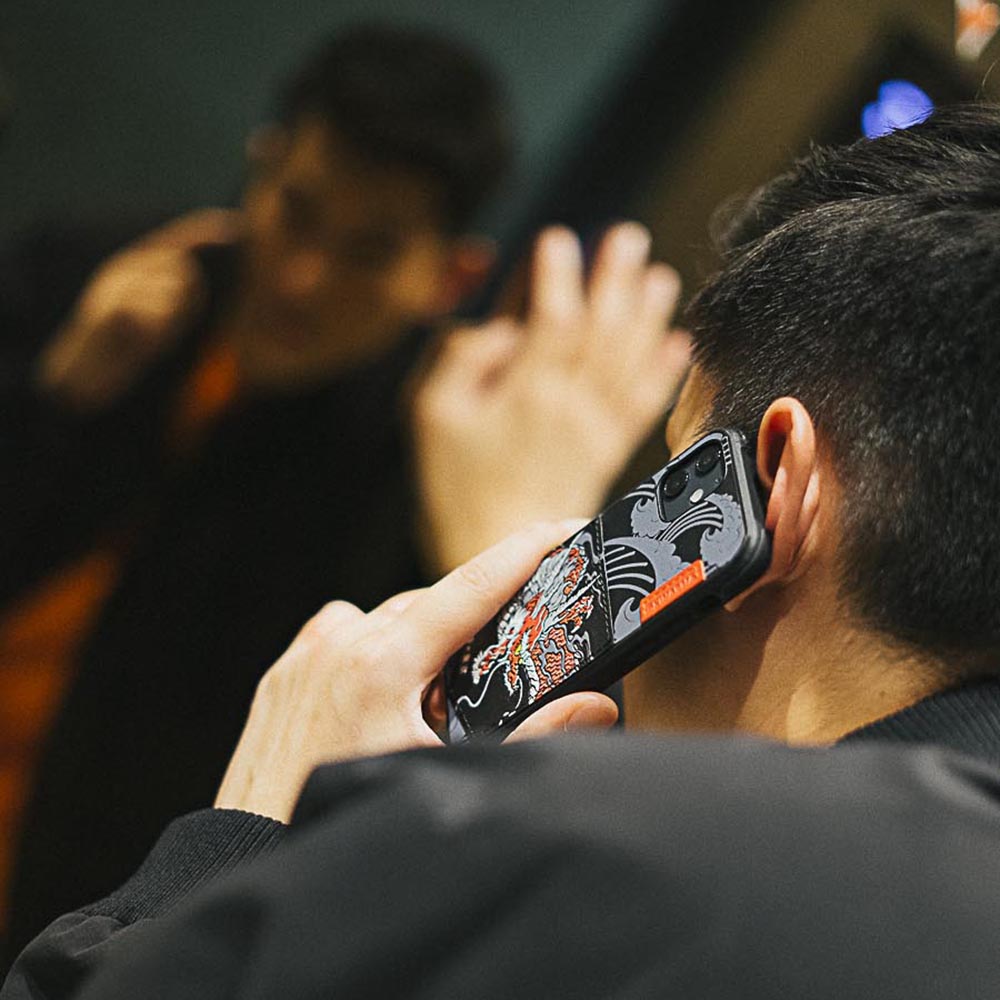 Skinarma  DENSETSU 機殻 iPhone 12 mini 龍