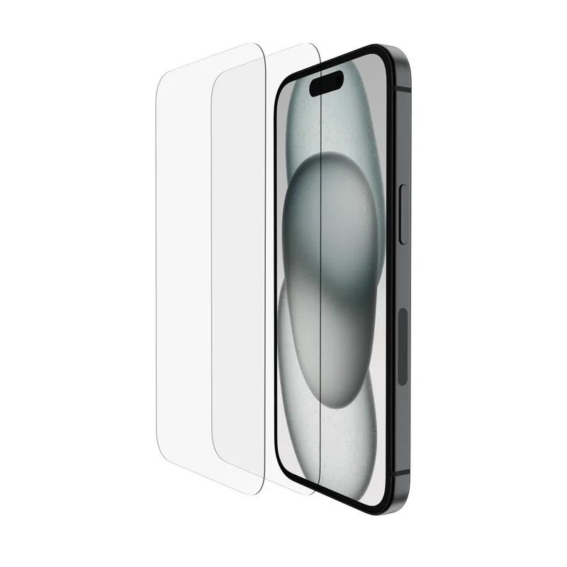 Alternative view of Belkin – ScreenForce™ TemperedGlass 鋼化玻璃螢幕保護貼 (iPhone 16/15 系列 ; 2片裝) (OVA144ZZ) (B款:iPhone 16 Plus)