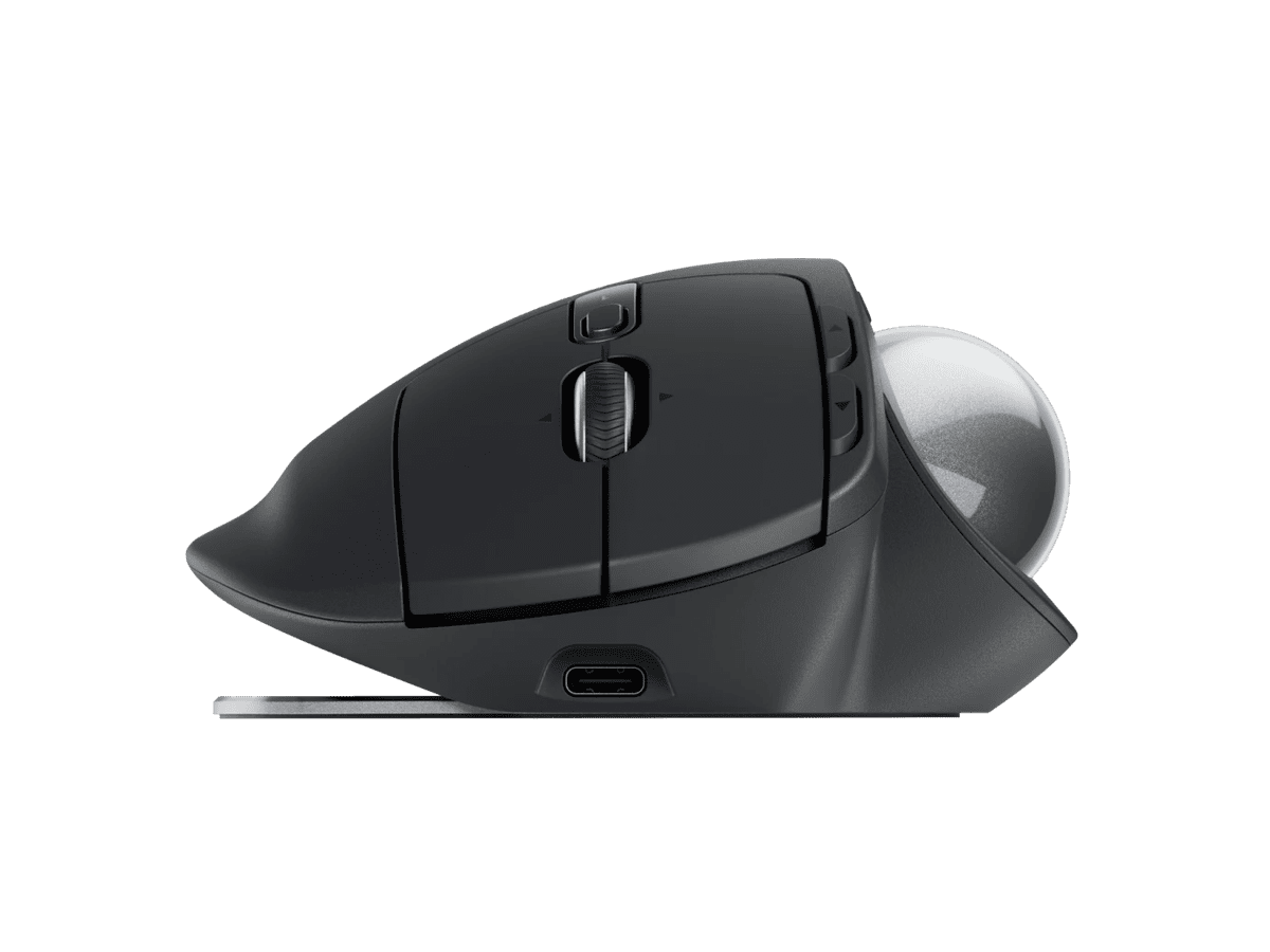 Logitech – Ergo 系列 MX Ergo S 無線軌跡球滑鼠 - Image 3