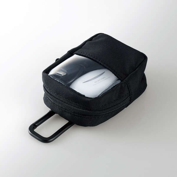 ELECOM – Compact Pouch|小巧無線耳機袋|無線耳機收納袋|TWS-EP23FLBK - Image 3