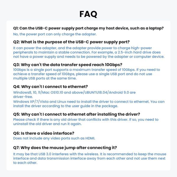 UGREEN USB-C 以太網適配器 5合1集線器 - Image 10