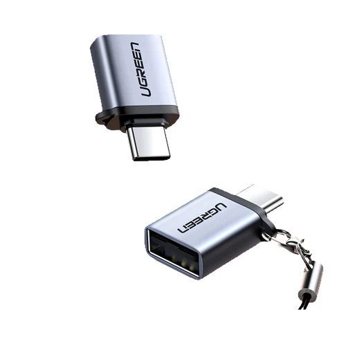 UGREEN OTG Type C 轉 USB 3.0 A 轉接器(太空灰) - Image 2