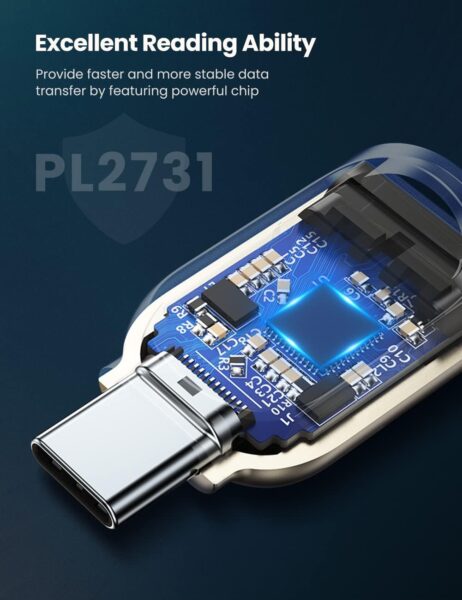 UGREEN USB C Micro SD 卡讀取器 - Image 3