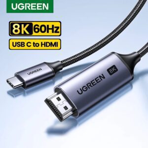 Alternative view of UGREEN CM565 8K USB-C 轉 HDMI 轉接器 - 1.5M