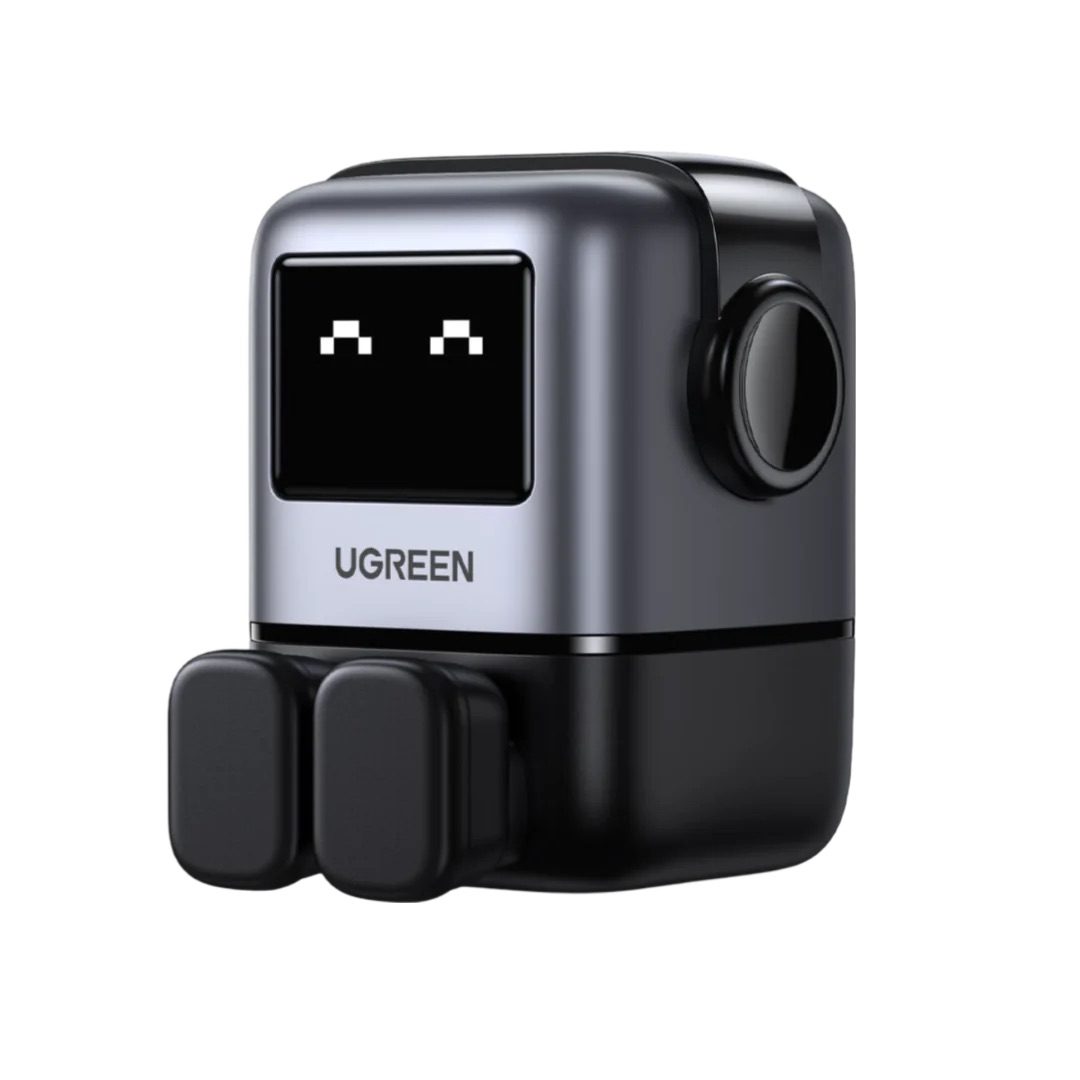 Alternative view of UGREEN CD316 65W 3-Port PD GaN Fast Charger Robot 機械人充電器
